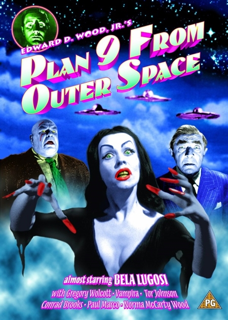 Plan 9 From Outer Space (Norsk cover) (DVD)