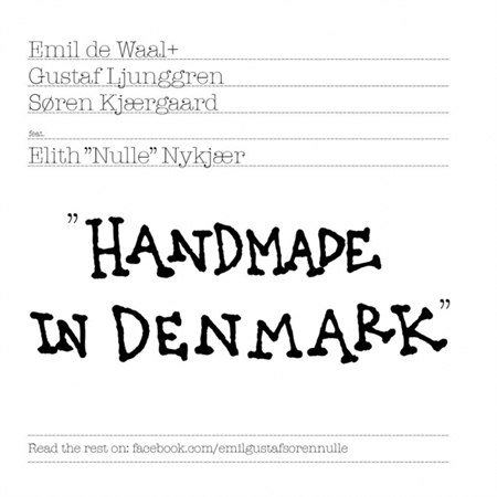 Emil de Waal+ Gustaf Ljunggren And Søren Kjærgaard Feat. Elith "Nulle" Nykjær - Hand Made In Denmark (CD)
